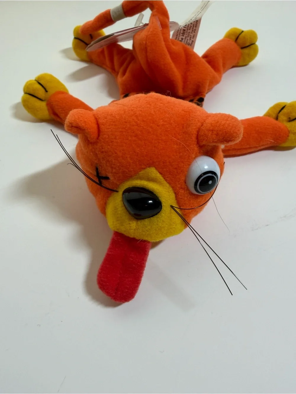 Meanies™ “Splat the Road Kill Kat” by The Idea Factory. Bean bag plush